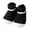 Black, variant on Gyujnb Girls Boys Kids Leisure Shoes Mesh Soft Bottom Breathable On Sport Shoes Socks Shoes,18-24 Months