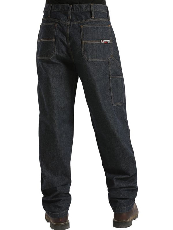 cinch loose fit jeans