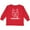 Red, variant on Inktastic Husky Sled Dog Mush Boys or Girls Long Sleeve Toddler T-Shirt