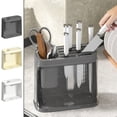 thumbnail image 1 of Iumwxz Kitchen Organizers and Storage Kitchen Knife Rack Shelf Countertop Multifunctional Knife and fork Spoon Organizer Cylinder Knife All One Organizer Knife Racks Yellow Clearance Sales, 1 of 9