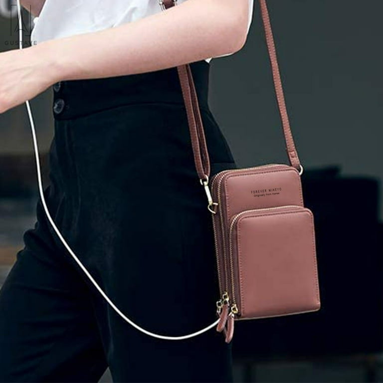 ★TOUT Y EST★ cell phone cross bag VYCWA3X1111 Gustave Touch Screen Cell Phone Purse Wallet Fashion Small