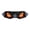 Red1, variant on Solar Demon Eye Led Car Window Light, Suction Cup Night Dynamic Cars Windshield Animated Led Ambient Light, Rechargeable Waterproof Warning Lights for SUV,Truck,rv Cars Side/Rear Window