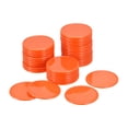 thumbnail image 1 of Unique Bargains Small Plastic Learning Counters 37mm/1.45 Inch Orange Pack of 50, 1 of 5