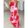 thumbnail image 4 of Printed One Shoulder Asymmetrical Maxi Dress, 4 of 10