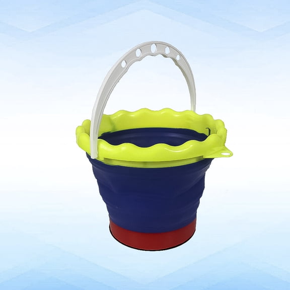Soimiss Silicone Brush Washing Bucket Multi Collapsible Portable for Art Classes