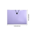 A4 Accordion File Bag 8 Grids Large Capacity Test Paper And Tickets ...
