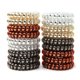thumbnail image 1 of Pack de 20 gomas para el pelo invisibles de 4,5cm, con forma de espiral y protección antiarrugas, Varios colores, 1 of 5