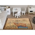 thumbnail image 2 of Movie Rugs, Modern Rugs, Best Movie Map Rugs, Map Rug, Small Rug, 3D Printeds Rug, Living Room Rug, Kitchen Rugs, Salon Rug, Soft Rug, 3.9'x5.9' - 120x180 cm, 2 of 8