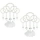 thumbnail image 1 of 60 Piezas de Cuentas de Rosario de AcríLico de Bautismo Mini Rosarios de Con Bolsas de Organza para la Primera Comunión Regalos de Fiesta de Bautismo, 1 of 9