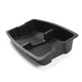 thumbnail image 4 of Ikon Motorsports 1PC Rear Trunk Lower Box Waterproof Storage Bins Organizer Rear Lower Trunk Storage Box Interior Accessories Compatible with 2024-2025 Tesla Model 3 Highland, Black PP Polypropylene, 4 of 7