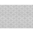 thumbnail image 1 of Ahgly Company Machine Washable Indoor Rectangle Transitional Platinum Gray Area Rugs, 4' x 6', 1 of 7