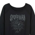 thumbnail image 3 of Marvel Spider-Man - Monochromatic - Ladies French Terry Pullover Long Sleeve Shirt, 3 of 5