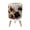 Color 4, variant on Gothic Small Trash Can with Lid Elegant Floral Peony Bouquet Rich Dark Petals Greenery 1.8 Gallon Dog Proof Trash Can Round Garbage Can Waste Bin Wastebasket for Bathroom Bedroom Living Room