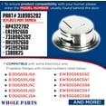 thumbnail image 3 of Whole Parts Range Burner Control Knob Part# 318905202 - Replacement & Compatible with Some Electrolux and Frigidaire Ranges, 3 of 6
