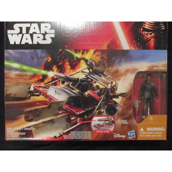 star wars the force awakens 3.75-inch vehicle jakku landspeeder