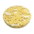 thumbnail image 1 of Disketp Baby Chicks Funda Redonda para Taburete, Funda de Cojín para Silla de Bar Suave y Elástica-12 inch, 1 of 7