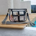 thumbnail image 2 of LOXOMU Clear Purses For Women Stadium, Clear Crossbody Bag Stadium Approved, Transparent Clear Shoulder Concert Bag, 2 of 6