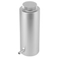 3x7.5in Radiator Coolant Oil Catch Can Overflow Tank Bottle Aluminium