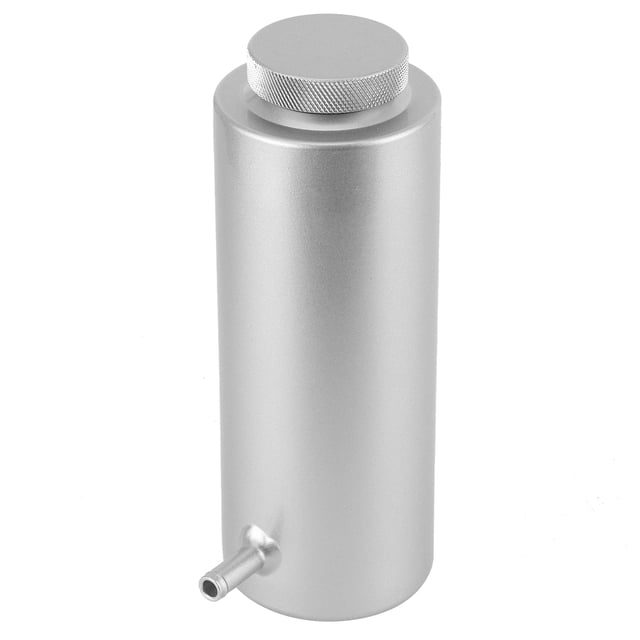 Canette 3x7.5in Radiateur Récupérateur d'Huile Réservoir de Trop-Plein Bouteille Alliage d'Aluminium Universel 800ml/27oz