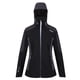 thumbnail image 1 of Regatta - Chaqueta Impermeable Oklahoma VI para Mujer (Negro, Ceniza) Regatta UTRG5808_blackash, 1 of 6