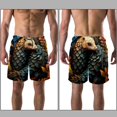 thumbnail image 3 of luoweisi Men's Beach Shorts Quick Dry Swim Trunks with Mesh Lining Unique Pangolin L, 3 of 5