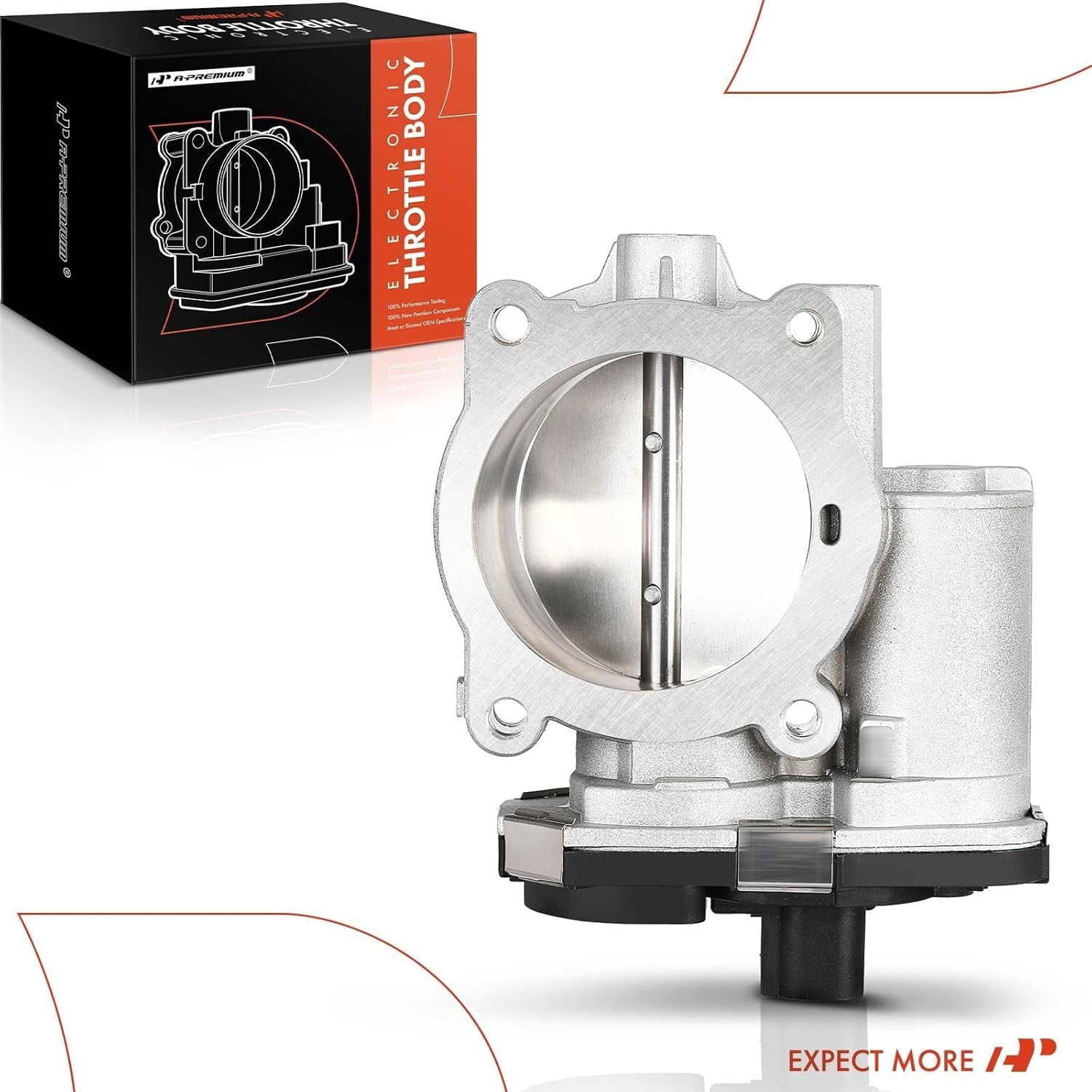 A-Premium Electronic Throttle Body Compatible with Chevy, GMC, Buick, Pontiac & Saturn Model - Equinox 2008-2009, Traverse 2009-2011, Acadia, Enclave, Lacrosse, Allure, Torrent, Outlook, 3.6L