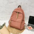 thumbnail image 5 of Stylish Solid-Colored Student Backpack - Perfect for Outdoor Adventures!, 5 of 5