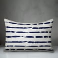 thumbnail image 2 of Creative Products Painted Blue Strokes 14x20 Indoor / Outdoor Pillow, 2 of 2