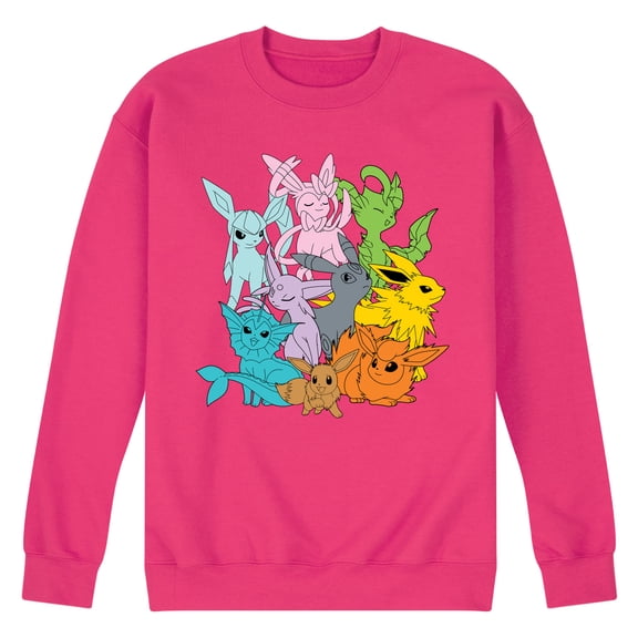 Pokémon - Eevolutions Men's Graphic Fleece Sweatshirt