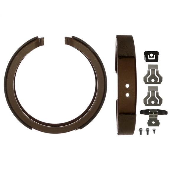 Raybestos 781PG Professional Grade Drum-in-Hat Parking Brake Shoe Set Fits select: 1999-2013 CHEVROLET SILVERADO, 2000-2014 CHEVROLET TAHOE