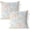 Colorful, variant on Spring Summer Pillow Covers 18x18 Inch Set of 2 Bee Happy Throw Pillows Case Seasonal Garden Outdoor Decorative Square Linen Decor Cushion Covers for Home Sofa Bed Couch