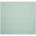 thumbnail image 6 of SAFAVIEH Montauk Terrence Geometric Diamond Cotton Area Rug, Ivory/Aqua, 6' x 6' Square, 6 of 10