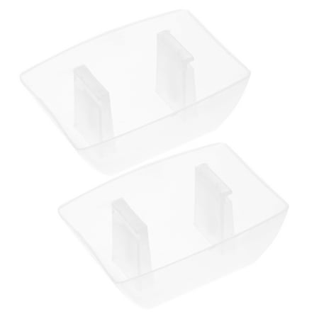

Range Hood Oil Collecting Cup 2Pcs Range Hood Oil Catcher Plastic Collecting Cups Kitchen Ventilator Oil Boxes