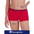 thumbnail image 6 of Champion Women’s Seamless Boyshort Underwear, 3 Pack, Sizes S - 2XL, 6 of 10