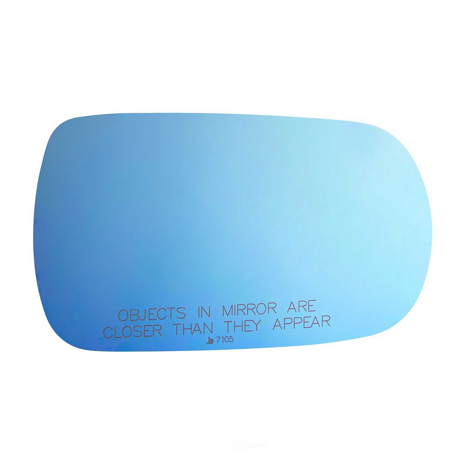 Burco Side View Mirror Replacement Glass - Blue Glass - 7105