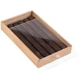 thumbnail image 4 of 5 Cigar Promotional Ceder Lined Wooden Structure Box with Clear Slide Top, 4 of 9