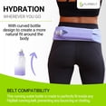 thumbnail image 3 of Botella de agua FlipBelt Arc Periwinkle 180 ml, 3 of 5