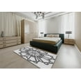 thumbnail image 4 of Ahgly Company Indoor Rectangle Patterned Gray Novelty Area Rugs, 2' x 3', 4 of 6