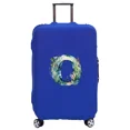 thumbnail image 1 of Luggage Cover Washable Case Cover Protective Case Scratch Proof Case Cover Suitable for Fish Letter Print Pattern Fits 18-32inch 8fish letter O L, 1 of 6