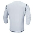 thumbnail image 5 of Mens Henley Shirt Gym Clothes Slim Fit T Shirt Workout Short/Long Sleeve Athletic Tshirt True Classic Casual Tee Pullover T-Shirt Tops, White&XXL, 5 of 6