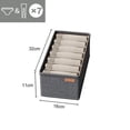 thumbnail image 3 of Caja de almacenamiento para ropa interior, calcetines, sujetadores, armario, cajón organizador para ropa, corbatas, armario, organizador de ropa, calcetines, armario, caja separadora, 3 of 5