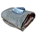 thumbnail image 3 of Sunbeam Royal Luxe Walnut Heated Personal Throw / Blanket, Cozy-Warm, Adjustable Heat Settings, 3 of 4