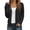Black, variant on Lixiuxyad Womens Open Front Cardigan Women's Lightweight Short Cardigan Soft Casual Knit Sweater Top For Daily Wear Spring Fall Winter Comfortable Layering,Black