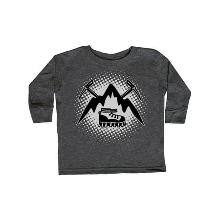 

Inktastic Rock Climbing Mountain Climber Gift Toddler Boy or Toddler Girl Long Sleeve T-Shirt