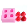 thumbnail image 2 of Molde De Silicona De Fresa 3D De 8 Cavidades Diy Manualidades Mousse Helado Chocolate Molde Creativo Resina Epoxi Hecho A Mano Goteo Perfumado Vela Molde Herramienta Para Hornear Inevent HA022262-00, 2 of 7