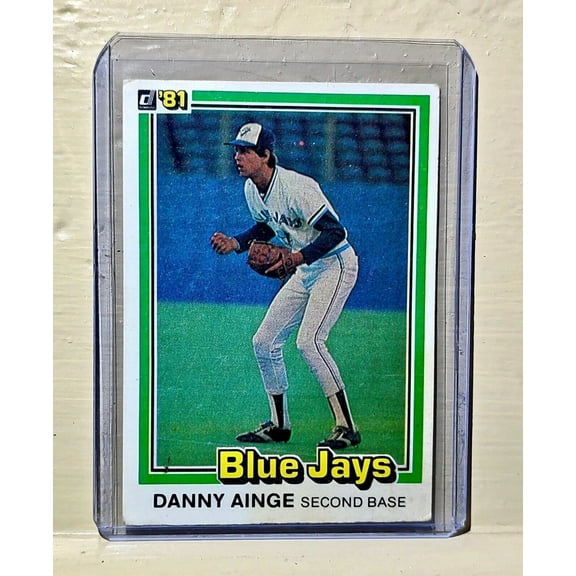 Dan Ainge 1981 Donruss MLB #569 Baseball Card Toronto Blue Jays