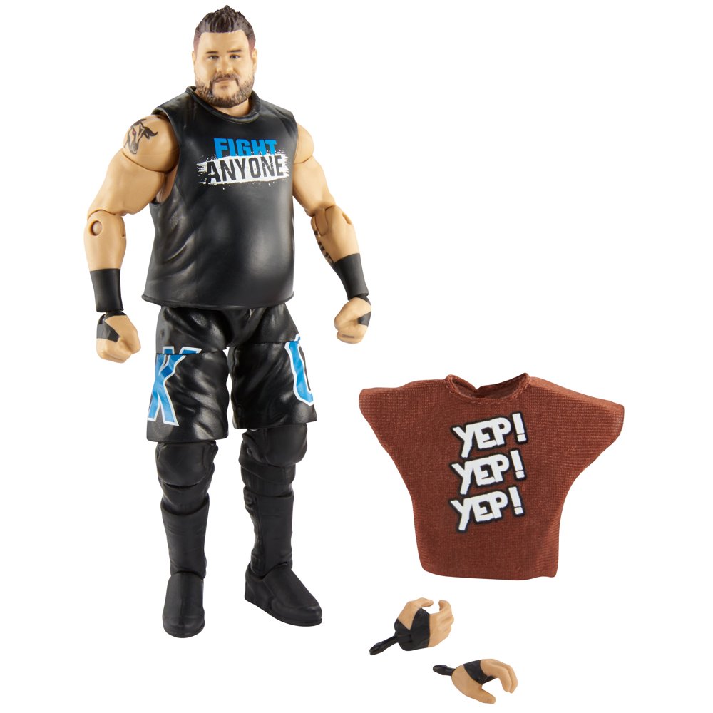WWE Elite Collection Kevin Owens Action Figure with Accessories