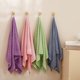 thumbnail image 2 of Xiao Hua Toalla de baño rosa, 70 x 145 cm, 1 unidad, toallas y paños de algodón suave de fibra larga, paños de lavado premium para el cuidado corporal diario y uso en el baño., 2 of 5