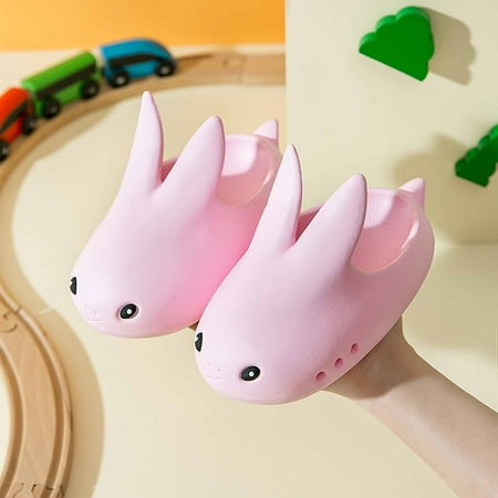 

Leutsin Children s Shoes Three-dimensional Cartoon Non-slip Soft-soled Slippers Baotou Shoes