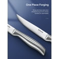 thumbnail image 3 of D.Perlla Steak Knives, Non Serrated Stainless Steel Sharp Steak Knife Set of 8 with Gift Box, 3 of 7